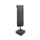 PURPLE LEAF Double-Sided Market Umbrella Covers Rectangular Patio Table Umbrella Cover with Zipper