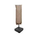 PURPLE LEAF Double-Sided Market Umbrella Covers Rectangular Patio Table Umbrella Cover with Zipper