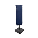 PURPLE LEAF Double-Sided Market Umbrella Covers Rectangular Patio Table Umbrella Cover with Zipper