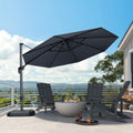 PURPLE_LEAF_Durable_Patio_Outdoor_Umbrella_Aluminum_Round_Cantilever_Sun_Yard_Umbrellas_Grey_11_Round