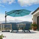 PURPLE_LEAF_Durable_Patio_Outdoor_Umbrella_Aluminum_Round_Cantilever_Sun_Yard_Umbrellas_Turquoise_Blue_10_Round