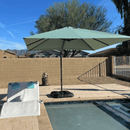 PURPLE LEAF Eco-friendly Affordable Patio Umbrella UV Resistant Sustainable Yard Umbrellas