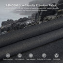 PURPLE LEAF Eco-friendly Affordable Patio Umbrella UV Resistant Sustainable Yard Umbrellas