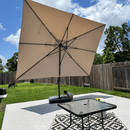 PURPLE LEAF Eco-friendly Affordable Patio Umbrella UV Resistant Sustainable Yard Umbrellas