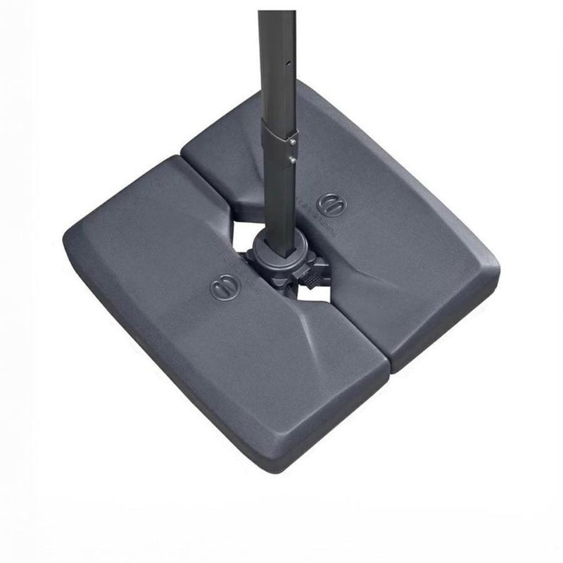 PURPLE LEAF Grey Patio Cantilever Umbrella Base ZY05ALFGYBS-120