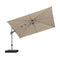PURPLE LEAF Deluxe Left-Right Tilting Patio Umbrella Outdoor Swivel Cantilever Umbrellas