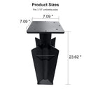 PURPLE LEAF Luxury Market Patio Umbrella In-Ground Base ZY03-BSAT-YM