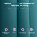 PURPLE LEAF Offset Cantilever Patio Umbrella with Charcoal Metal Frame, Vented Canopy for Yard Garden