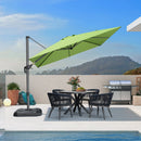 PURPLE_LEAF_Patio_Outdoor_Large_Umbrella_Square_and_Rectangular_Cantilever_Yard_Sun_Umbrellas_Green_9_X_9