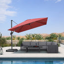 PURPLE_LEAF_Patio_Outdoor_Large_Umbrella_Square_and_Rectangular_Cantilever_Yard_Sun_Umbrellas_red_10_X_10