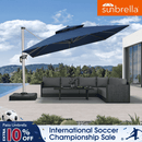 PURPLE LEAF Premium Patio Umbrella Classic SUNBRELLA Cantilever Umbrellas