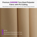 PURPLE LEAF Provence Series Offset Cantilever Patio Umbrella with Bronze Aluminum Frame, Vented Canopy for Deck, Pool and Café