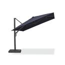 PURPLE LEAF Provence Series Patio Umbrella with Rectangular Pole, Cantilever Umbrella for Outdoor Garden & Pool
