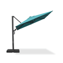 PURPLE LEAF Provence Series Patio Umbrella with Rectangular Pole, Cantilever Umbrella for Outdoor Garden & Pool