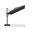 PURPLE LEAF Provence Series Patio Umbrella with Rectangular Pole, Cantilever Umbrella for Outdoor Garden & Pool