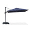 PURPLE LEAF 8 x 8 ft Swimming Pool Umbrella 7' High Outdoor Patio Cantilever Umbrella