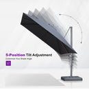 PURPLE LEAF Eco-friendly Affordable Patio Umbrella UV Resistant Sustainable Yard Umbrellas