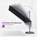 PURPLE LEAF Eco-friendly Affordable Patio Umbrella UV Resistant Sustainable Yard Umbrellas