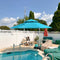 PURPLE LEAF Round Cantilever Patio Umbrella Heavy Duty Umbrella for Porch Garden Pool