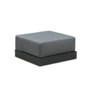 PURPLE LEAF Sanori Grey Patio Conversation Set Modular Sectional Sofa Components