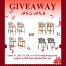 PURPLE LEAF Outdoor Hardtop Gazebo for Patio Bronze Aluminum Frame Pavilion with Navy-Blue Curtain and String Lights-milky