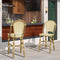 OPEN BOX I PURPLE LEAF French Counter Height Bar Height Stool Set of 2, Patio Bar Chairs with Back Rattan, French Bistro Set