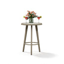 PURPLE LEAF Outdoor Bar Table Patio Dining Table Coffee Kitchen Breakfast Bistro Pub Bar Table for Patio Poolside