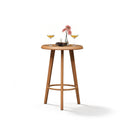 PURPLE LEAF Outdoor Bar Table Patio Dining Table Coffee Kitchen Breakfast Bistro Pub Bar Table for Patio Poolside