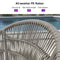 PURPLE LEAF Outdoor Bar Stools Set of 2 Rattan Bar Stools Counter Stools with Back and Cushions  for Patio, Garden, Kitchen