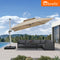 PURPLE LEAF Premium Patio Umbrella Classic SUNBRELLA Cantilever Umbrellas
