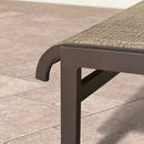 Purple Leaf American-Style Outdoor Family Chaise Lounge Chair;2 Chairs and 1 table with armrests and adjustable backrest, suitable for pools, terraces, gardens, lawns, and beaches