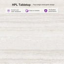 PURPLE LEAF 7 / 9 / 11 pcs Outdoor Dining Set Patio Dining Furniture for Lawn Backyard Deck Brown
