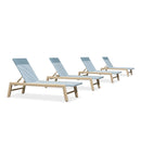 PURPLE LEAF Pool Oversized Lounge Chairs Rattan Aluminium Patio Chaise Lounge Outdoor Adjustable Recliner Finish Loungers Woven PE Sun Chairs for Poolside Deck Beach
