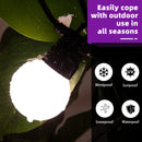 PURPLE LEAF Patio Gazebo for Pool Light Grey Hardtop Galvanized Steel Roof with String Lights-milky