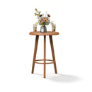 PURPLE LEAF Outdoor Bar Table Patio Dining Table Coffee Kitchen Breakfast Bistro Pub Bar Table for Patio Poolside