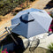PURPLE LEAF Double Top 360 Degree Rotation 10 / 11 / 12 / 13 ft Round Outdoor Classic Umbrella