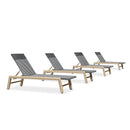 PURPLE LEAF Pool Oversized Lounge Chairs Rattan Aluminium Patio Chaise Lounge Outdoor Adjustable Recliner Finish Loungers Woven PE Sun Chairs for Poolside Deck Beach