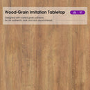 PURPLE LEAF Outdoor Bar Table Patio Dining Table Coffee Kitchen Breakfast Bistro Pub Bar Table for Patio Poolside