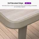 PURPLE LEAF Outdoor Bar Table Patio Dining Table Coffee Kitchen Breakfast Bistro Pub Bar Table for Patio Poolside