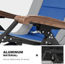 Purple Leaf Widened Outdoor Chaise Lounge , Patio Zero Gravity Recliner, Folding Chair, with Quilted Seat and Adjustable Headrest, Suitable for Lawns, Camping, Gardens, and Pools, Available in Black, Blue, and Gray.