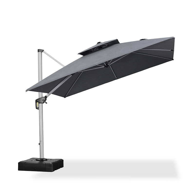 PURPLE LEAF Premium Patio Umbrella Classic SUNBRELLA Cantilever Umbrellas
