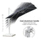 PURPLE LEAF Outdoor Patio Umbrella with Base, Best White Cantilever Umbrellas