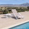 PURPLE LEAF Patio Lounger sun loungers with armrest, Chaise Lounge for beach, swimming pool, lawn, pool side