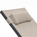 PURPLE LEAF Textilene Replacement Headrest Pillow for Chaise Lounge