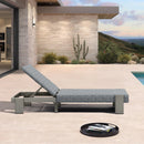 PURPLE LEAF Patio Lounge Chair Modern Outdoor Chaise Lounge 2 Piece with Adjustable Backrest Rattan Chaise Lounge Chairs for Pool Garden Backyard Beach