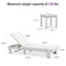 PURPLE LEAF Patio Lounge Chair Modern Outdoor Chaise Lounge 2 Piece with Adjustable Backrest Rattan Chaise Lounge Chairs for Pool Garden Backyard Beach