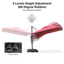 PURPLE LEAF 8 x 8 ft Swimming Pool Umbrella Outdoor Patio Cantilever Umbrella with Base