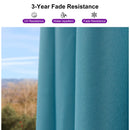 PURPLE LEAF 8 x 8 ft Swimming Pool Umbrella Outdoor Patio Cantilever Umbrella with Base