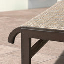 Purple Leaf American-Style Outdoor Family Chaise Lounge Chair;2 Chairs and 1 table with armrests and adjustable backrest, suitable for pools, terraces, gardens, lawns, and beaches