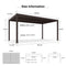 PURPLE LEAF Louvered Pergola Outdoor Adjustable Roof Modern Patio Aluminum Pergola for Deck Backyard Garden Hardtop Gazebo